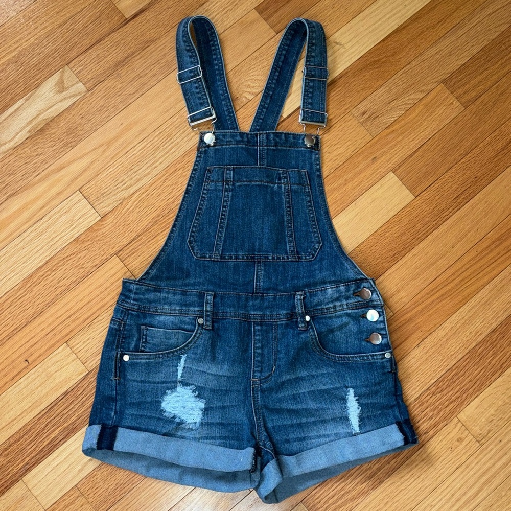 Dollhouse Jean Shorts Overalls Size 5